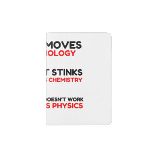 Science BIOLOGY CHEMISTRY PHYSICS Passport Holder