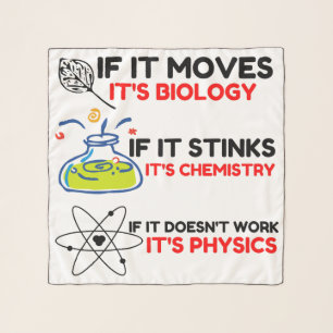 Science BIOLOGY CHEMISTRY PHYSICS Scarf