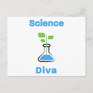 Science ( Biology ) Diva Postcard