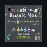 Science Birthday Party Boy Thank You Favor Tags<br><div class="desc">Personalize this awesome science party thank you tags with your details easily and quickly,  simply press the customize it button to further re-arrange and format the style and placement of the text.   Matching items available in store.</div>