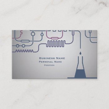 Science Business Business Card by zlatkocro at Zazzle