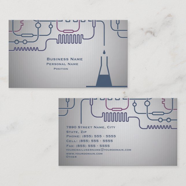 Science Business Business Card | Zazzle