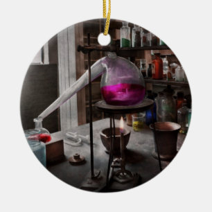 Science - Chemist - Chemistry for Medicine  Ceramic Ornament
