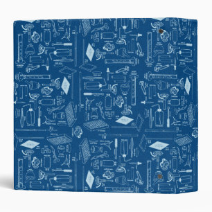 Science Chemistry Lab Design 3 Ring Binder