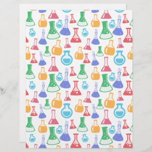 Science / Chemistry Pattern Cardstock