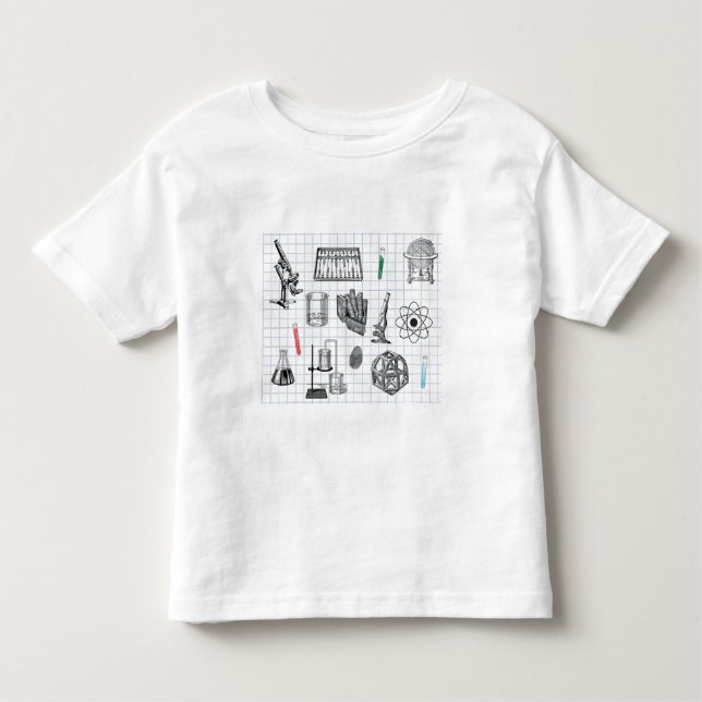 Science Chemistry Scientist Pattern  Toddler T-shirt (Front)