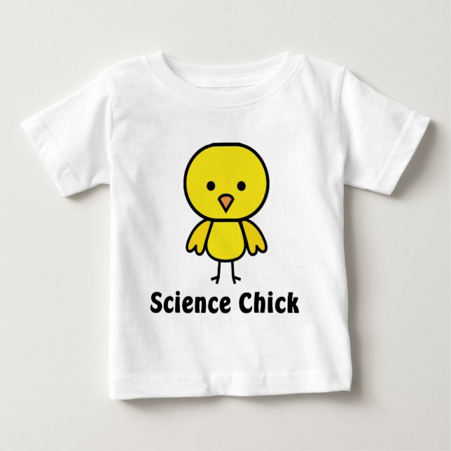 Science Chick Baby T-Shirt (Front)