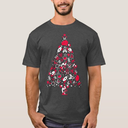 Science Christmas Tree T_Shirt