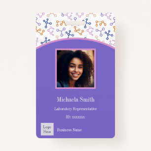 Science Corporate Employee Photo Badge