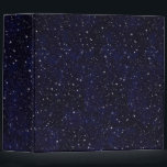 Science Deep Space Stars Universe Black Elegant 3 Ring Binder<br><div class="desc">Science Deep Space Stars Universe Black Modern Elegant Binder.</div>