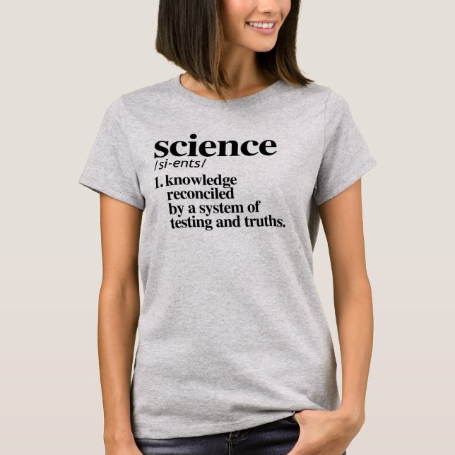 SCIENCE DEFINITION T-Shirt (Front)