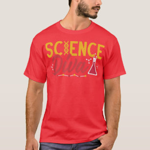 Science Diva Chemistry Biology Teacher Back To Sch T-Shirt