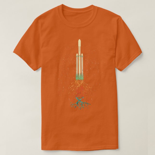 Science DNA It Is Rocket Science Abstract  T-Shirt (Design Front)