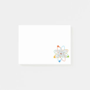 SCIENCE DOES MATTER POST-IT NOTES