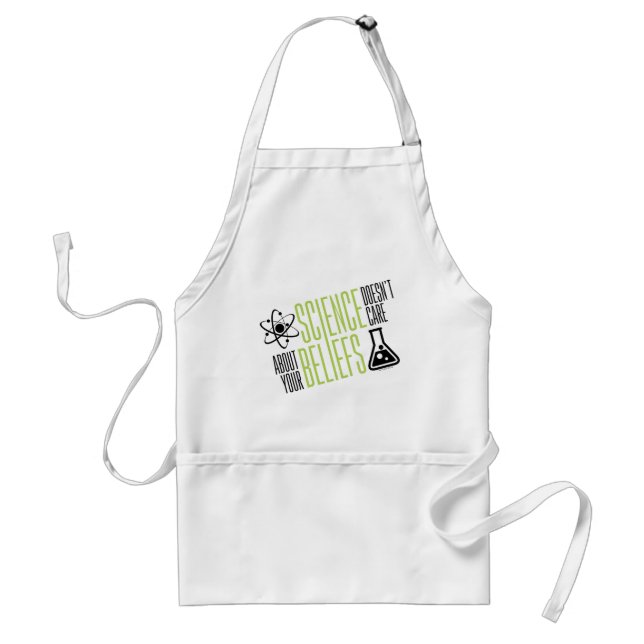 Science Doesn't Care Adult Apron (Front)