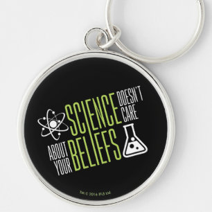 Science Doesn't Care Keychain
