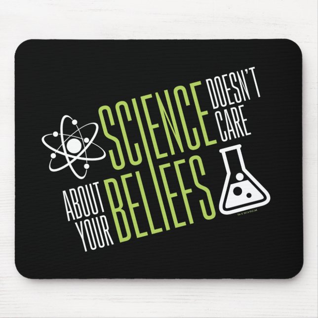 Science Doesn't Care Mouse Pad (Front)