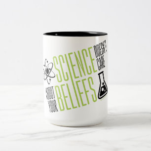 Science Doesn't Care Two-Tone Coffee Mug