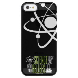 Science Doesn&#39;t Care Clear iPhone SE/5/5s Case