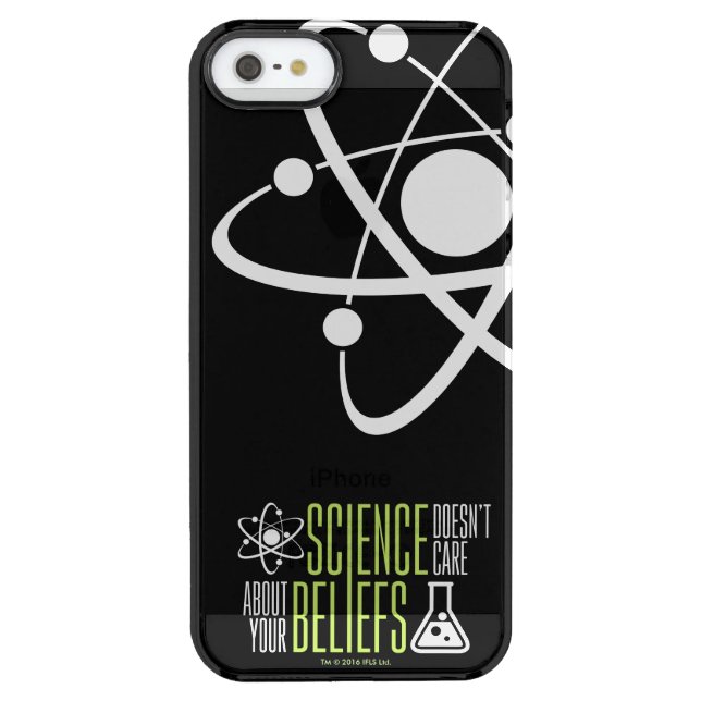 Science Doesn't Care Uncommon iPhone Case (Back)