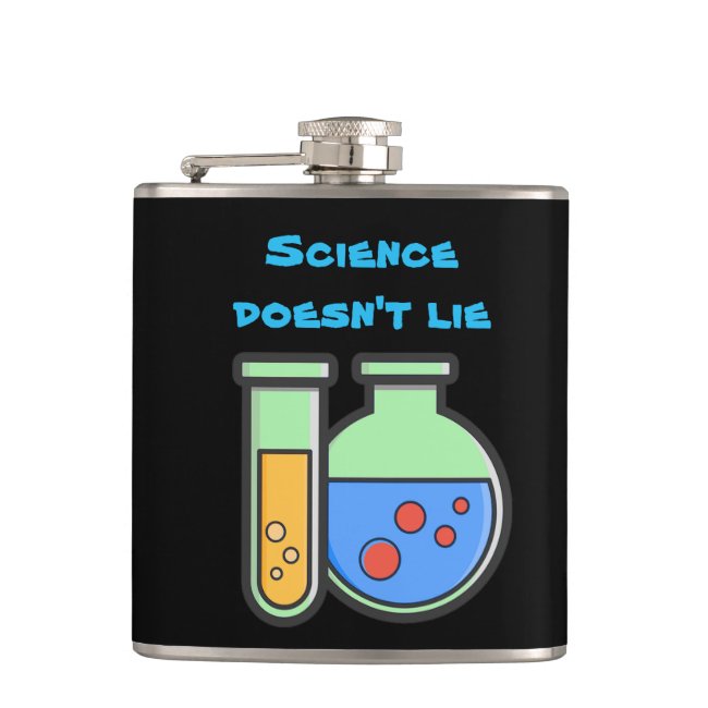 Science Doesn't Lie Chemistry Beakers Flask