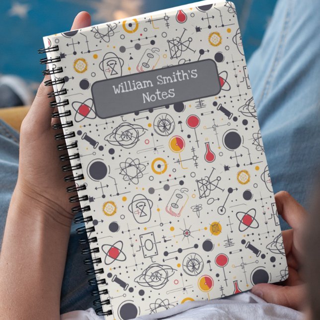 Science Drawing I Custom Name Kids Back To School Notebook (Creator Uploaded)