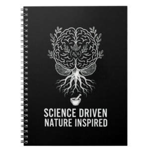 Science Driven Nature Inspired Botanical  Notebook