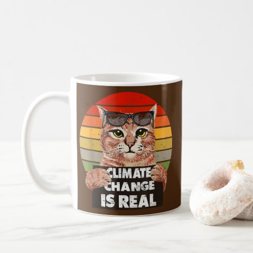 Science Earth Day Climate Change Vintage Funny Coffee Mug
