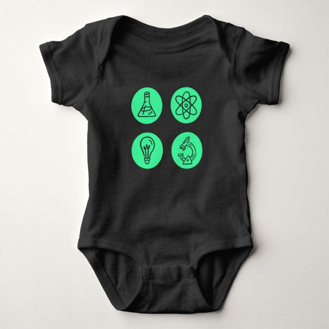 Science Elements Baby Bodysuit (Front)