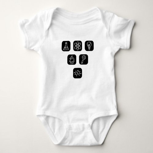 Science Elements Items Baby Bodysuit