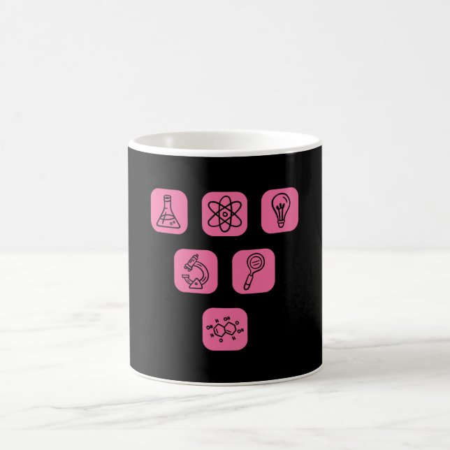 Science Elements Items Coffee Mug (Center)