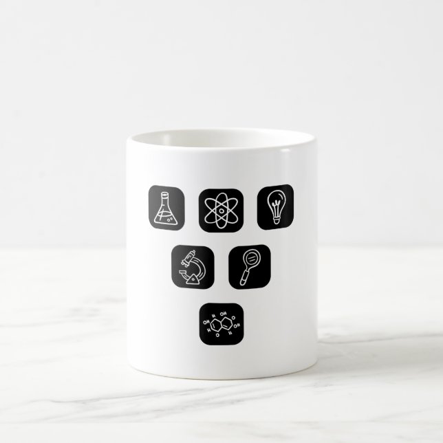 Science Elements Items Coffee Mug (Center)