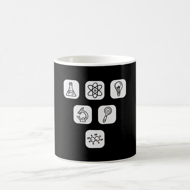 Science Elements Items Coffee Mug (Center)