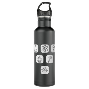 Science Elements Items Stainless Steel Water Bottle