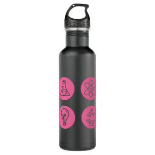 Science Elements Items Stainless Steel Water Bottle