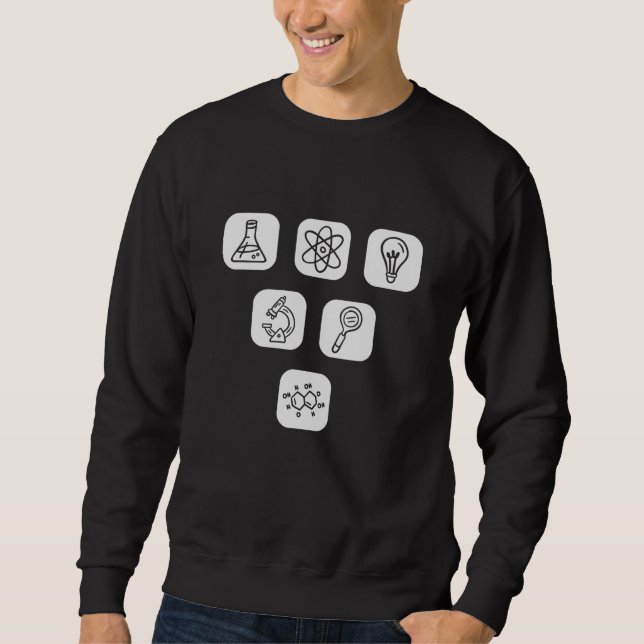 Science Elements Items Sweatshirt (Front)