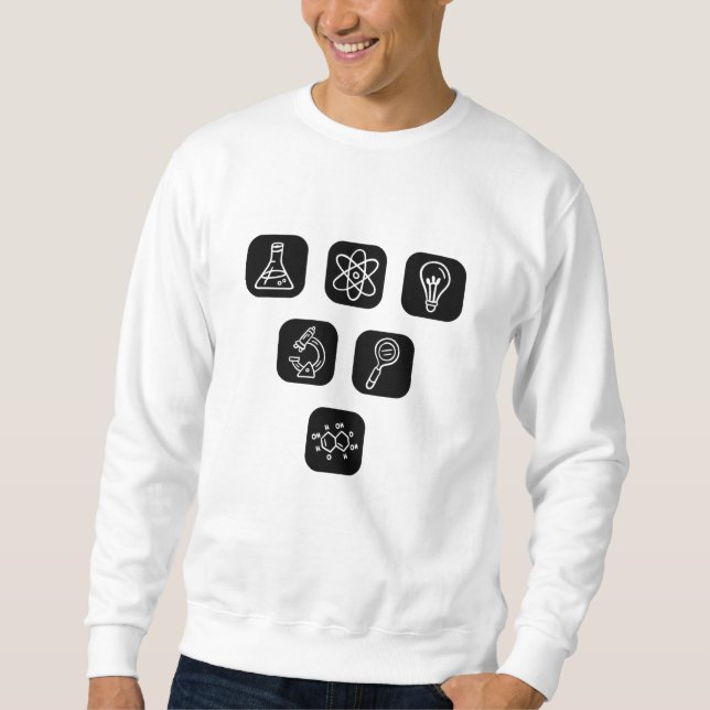 Science Elements Items Sweatshirt (Front)