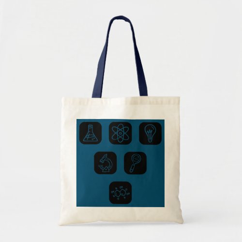Science Elements Items Teacher Students Physics Tote Bag
