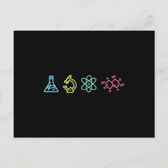 Science Elements Postcard (Front)