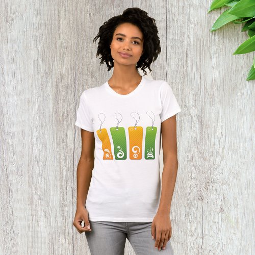Science Elements Womens T_Shirt