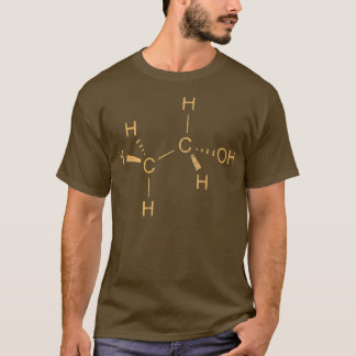 Science Ethanol Alcohol Chemistry White Chemist T-Shirt
