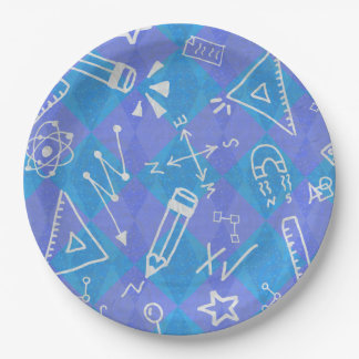 Science Experiment Lab Scientist Chemist Birthday Paper Plates