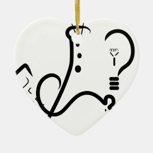 Science Fair Logo Ceramic Ornament