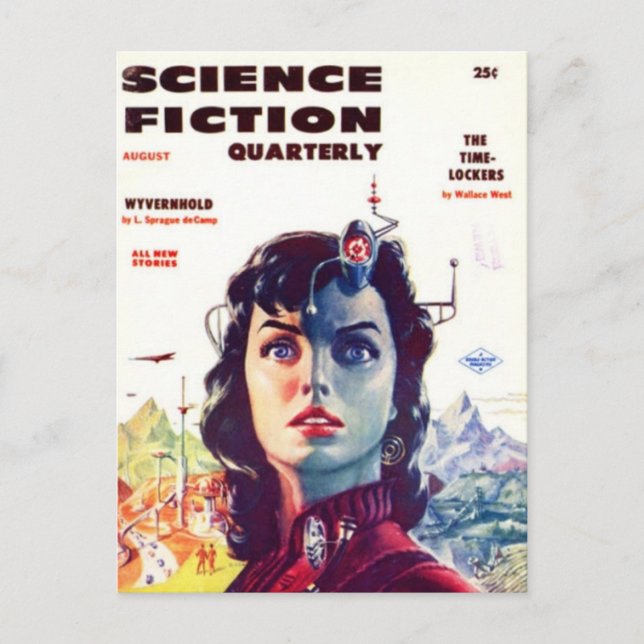 Science Fiction 3 Postcard (Front)