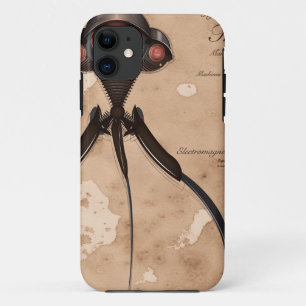 Science Fiction Alien Tripod Attack! iPhone 11 Case