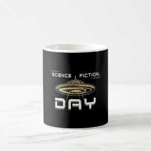 Science Fiction Day Stars Space Science Alien Gift Coffee Mug