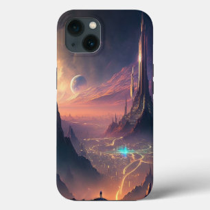 Science Fiction Futuristic City Case-Mate iPhone C 13 Case