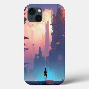 Science Fiction Futuristic City iPhone 13 Case