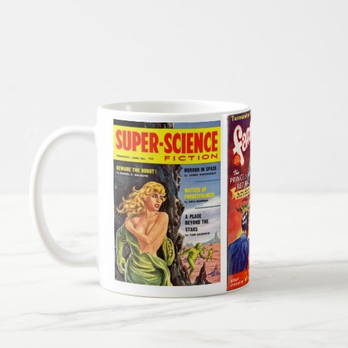 Science Fiction pulp 27 Coffee Mug