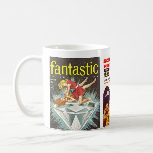 Science Fiction pulp 32 Coffee Mug